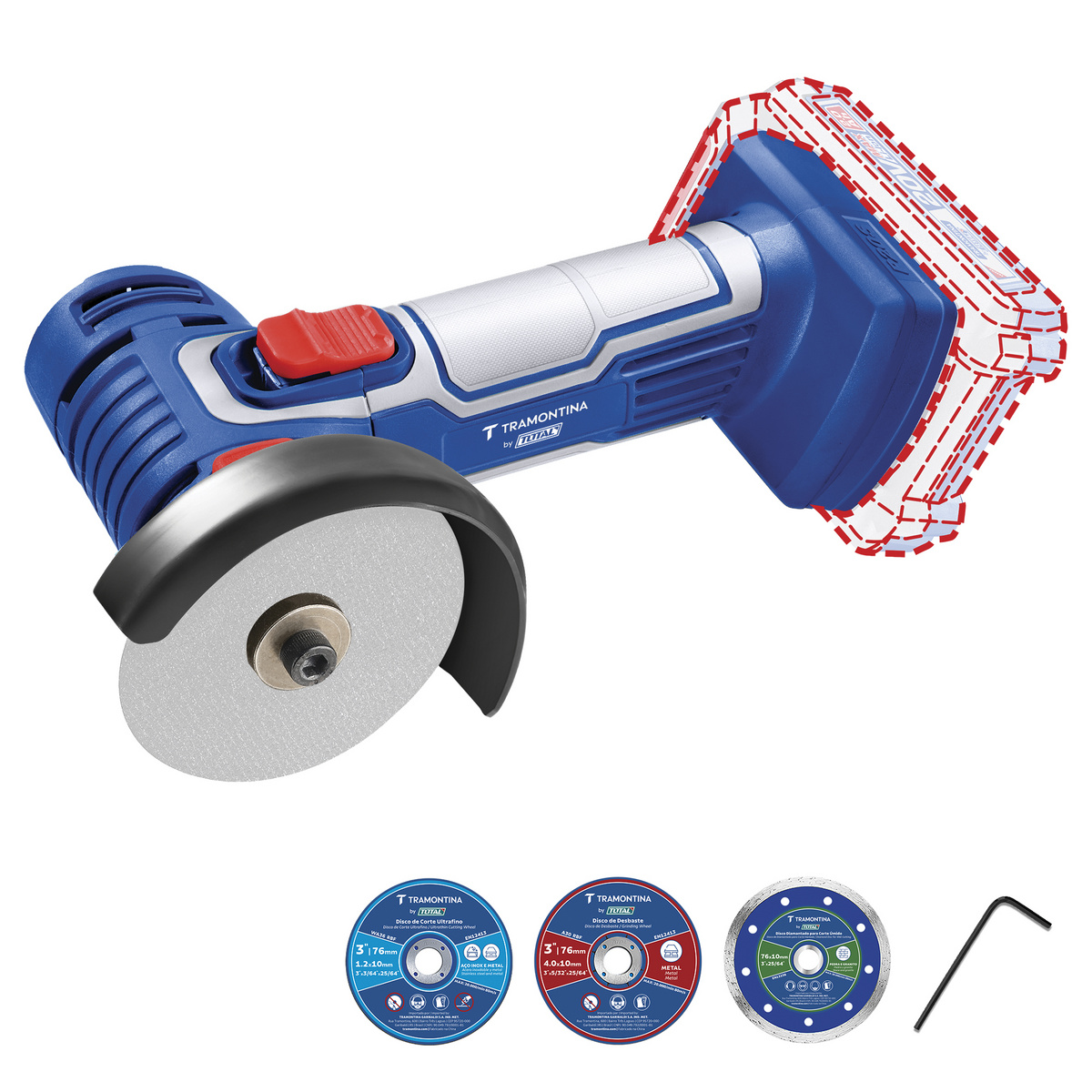 Multicortadora 3" 20V Tramontina by Total - Sem Bateria e Carregador - SKU 42306006 - 1 image number 0