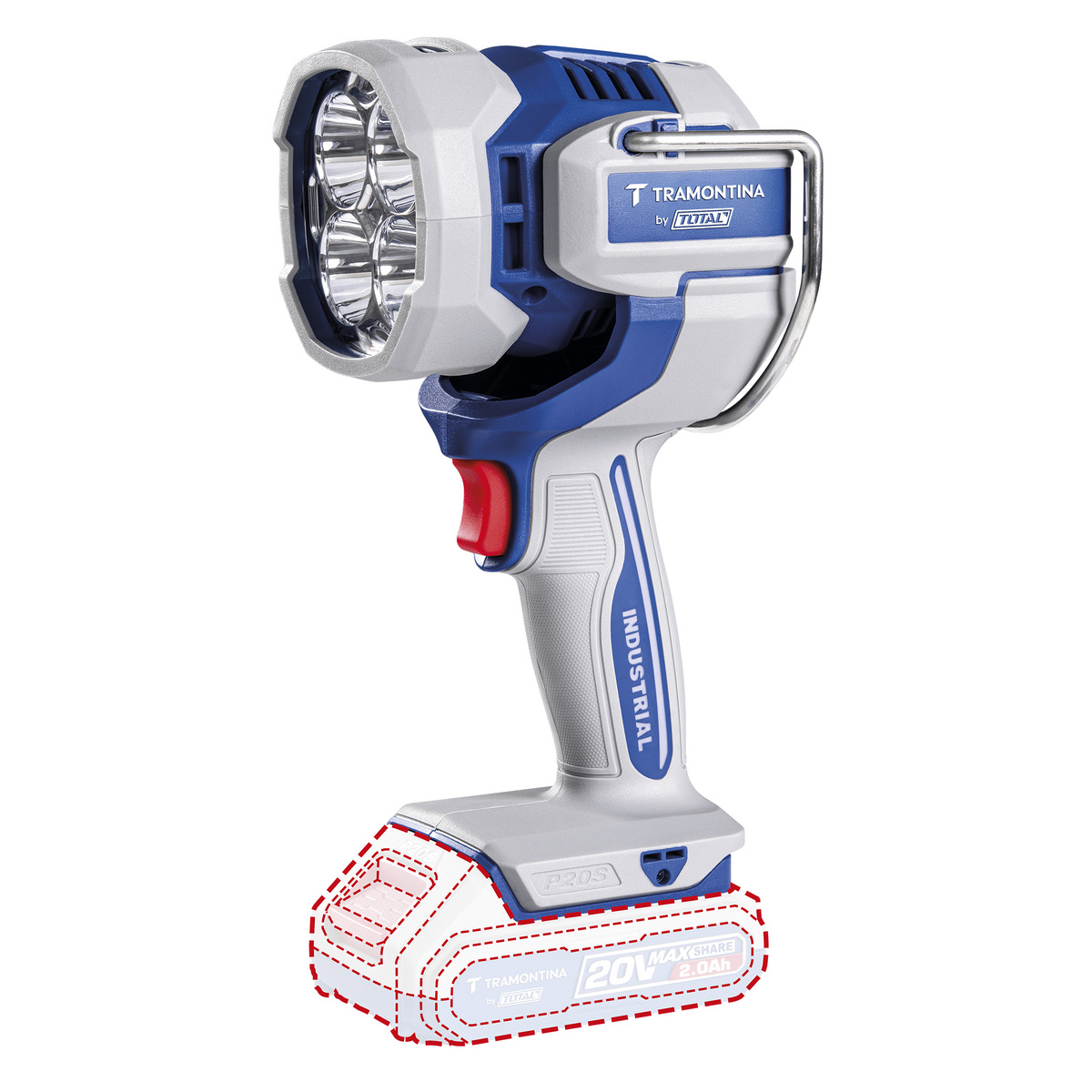 Lanterna LED 20V 22,5W Tramontina by Total - Sem Bateria e Carregador - SKU 42315002 - 1 image number 0