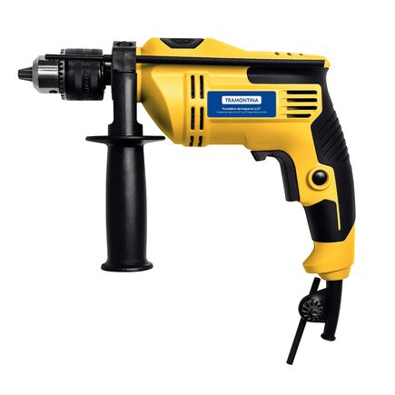 Furadeira de Impacto Tramontina 500 W 127 V 1/2" com Sistema de Revers&atilde;o de Rota&ccedil;&atilde;o - SKU 42360210