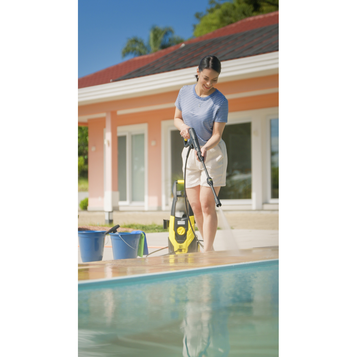 Lavadora de Alta Pressão 1400 W Tramontina MASTER para Uso Eventual com Mangueira Alta Pressão 3 m Jato Regulável 1600 psi  220 V - SKU 42550022 - 12 image number 11