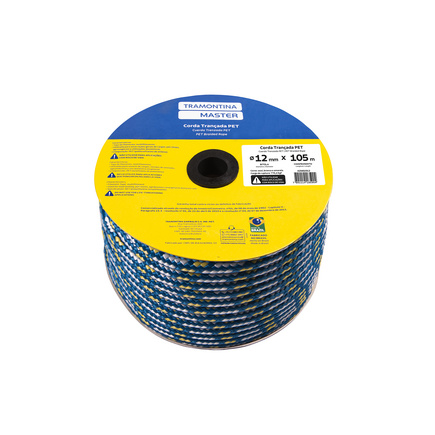 Corda Trançada PET 12 mm Tramontina MASTER - SKU 42560012