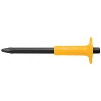 14" Stone pointed chisel with grip