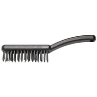 Tramontina 3 wire rows steel brush plastic base