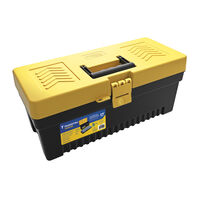 Caixa Plástica para Ferramentas 17" Tramontina MASTER com Organizador Plástico 16"