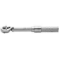 Adjustable clicker torque wrench for bits - 1/4" square drive