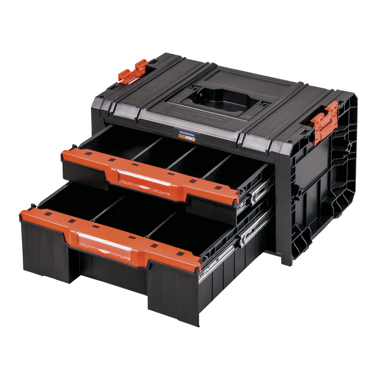 【新品】【希少】TRAMONTINA マルセーリャ 24点 セット Caixa Plástica Modular Tramontina PRO com Duas Gavetas | Tramontina