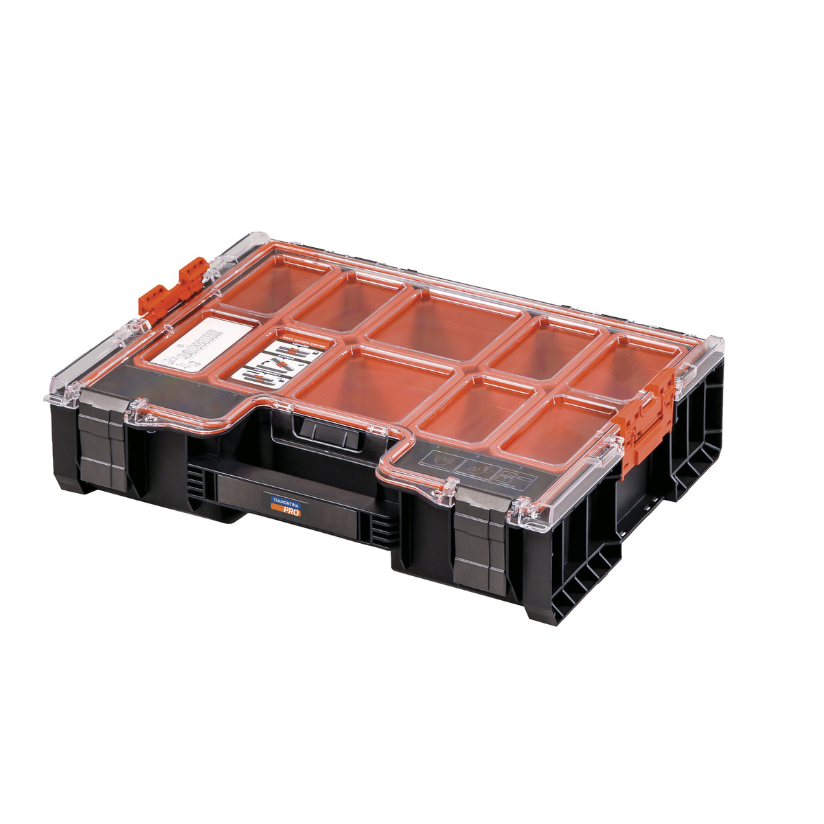 Tramontina PRO Plastic 10-Compartment Small Parts Organizer