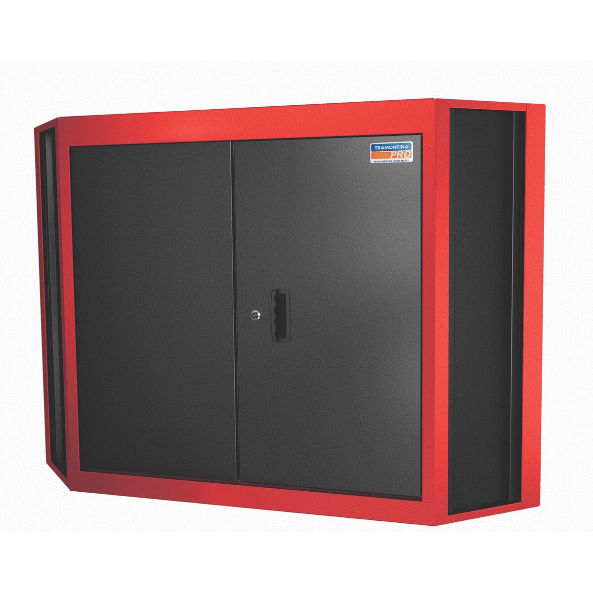 Painel para Ferramentas Grande 2 Portas Canto L Vermelho Tramontina PRO