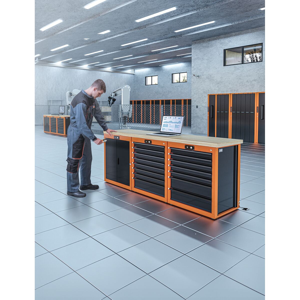 Tramontina PRO Smart System Modular Unit with 7 Drawers | Tramontina