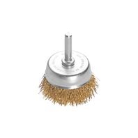 Tramontina PRO 2x1/4'' crimped wire cup brush with shank
