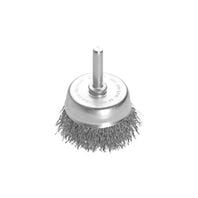 Tramontina PRO 3x1/4'' crimped wire cup brush with shank