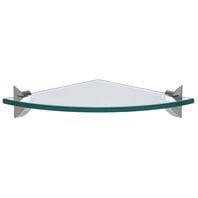 
200x200x8 mm Tramontina Glass Shelf with Injected Support Corner
