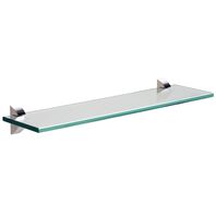 
400x100x8 mm Tramontina Glass Shelf with Injected Support
