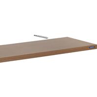 
Tramontina Elite Pine Wood Shelf with a Almond-colored Finish and Invisible Support 1200 x 250 x 25 mm

