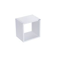 
300x220x300 mm Tramontina Cube in Pine Wood with White Finish
