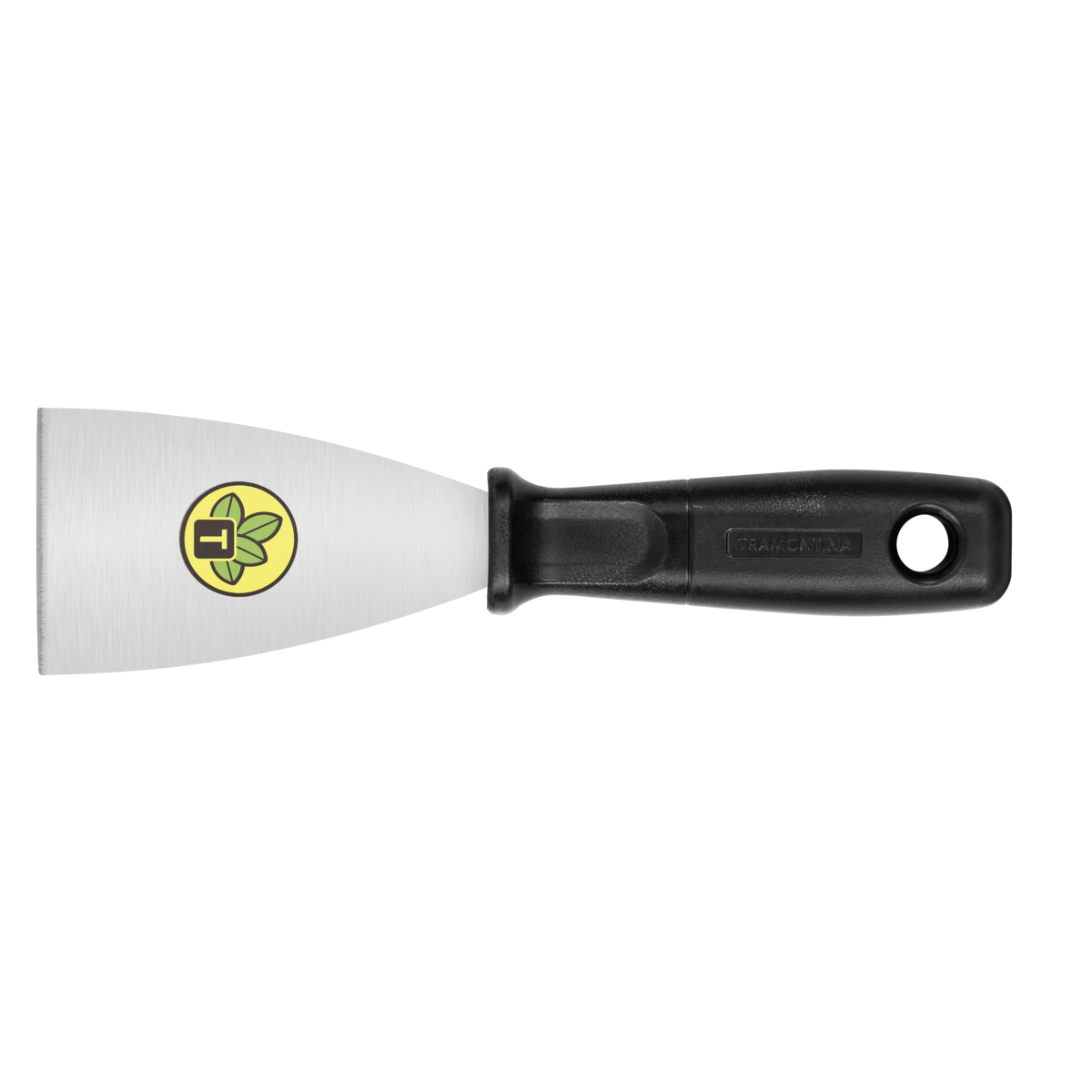 Espátula metálica flexible 6 cm, con mango plástico | Tramontina