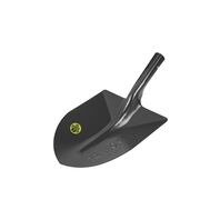 Round point spade, without handle