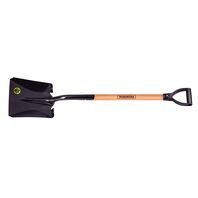 Square mouth shovel, with 71 cm wood handle