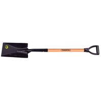 Square spade, with 71 cm wood handle