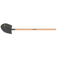 Round point spade - Frankfurt style, with 120 cm wood handle