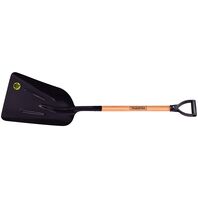Scoop shovel, with 71 cm wood handle