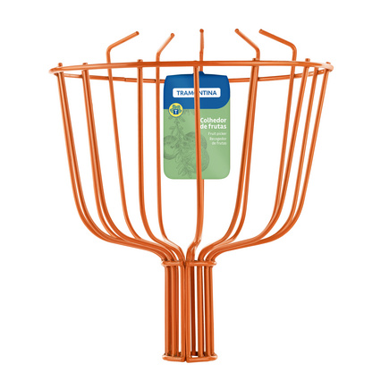 Colhedor de Frutas Tramontina Met&aacute;lico Grande Sem Cabo - SKU 77819101