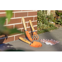 Conjunto para Jardinagem Tramontina Pe&ccedil;as Met&aacute;licas com Cabo de Madeira 3 Pe&ccedil;as - SKU 78102801 - 3 image number 2