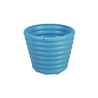Cachepô Vaso Tramontina Mimmo em Plástico Azul 1,7 L
