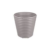 Tramontina's Mimmo 5.5 L Gray Plastic Plant Pot Holder