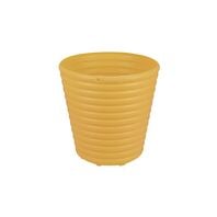 Tramontina's Mimmo 5.5 L Yellow Plastic Plant Pot Holder