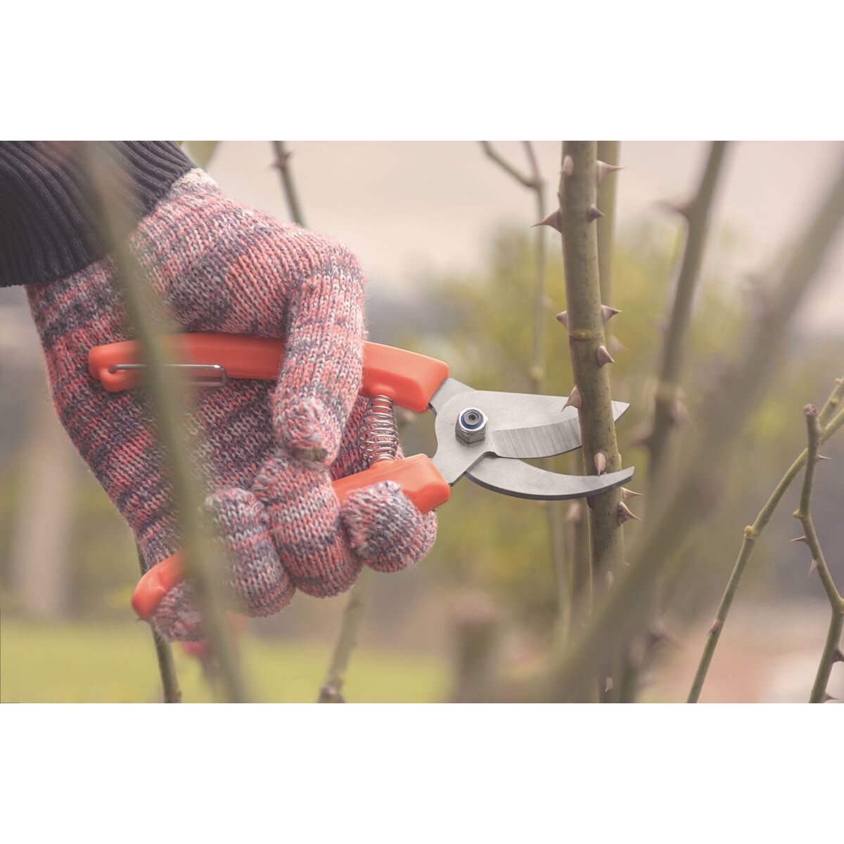 Tramontina's pruners with metal blades and plastic handles | Tramontina