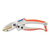 Tramontina's professional steel anvil pruners with rubber-coated handles