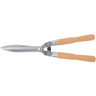Tramontina's Grass and Hedge Shears with smooth metal blades and wood handles
