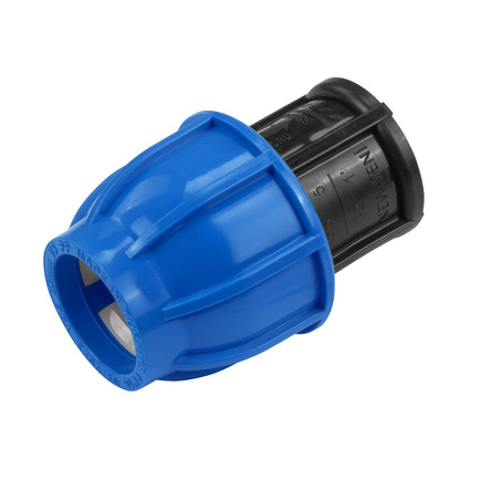 Adaptador de Compressão Rosca Fêmea 20 mm x 1/2" Tramontina para Mangueiras de PEAD