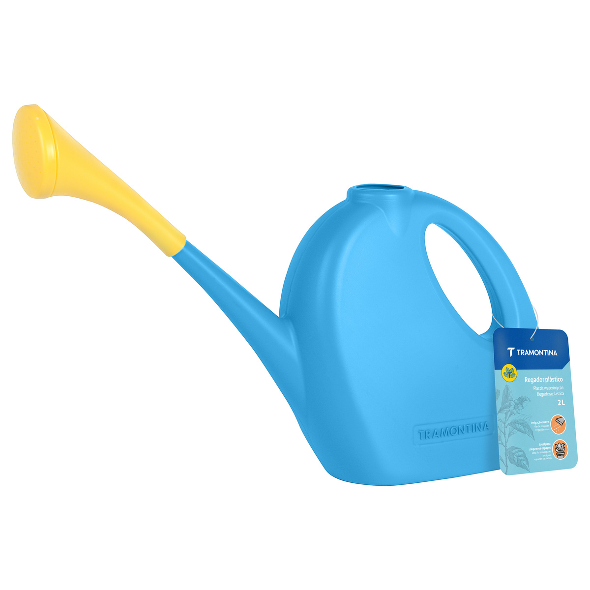 Regador para Jardim Tramontina em Pl&aacute;stico Azul 2 L - SKU 78600022 - 8 image number 7