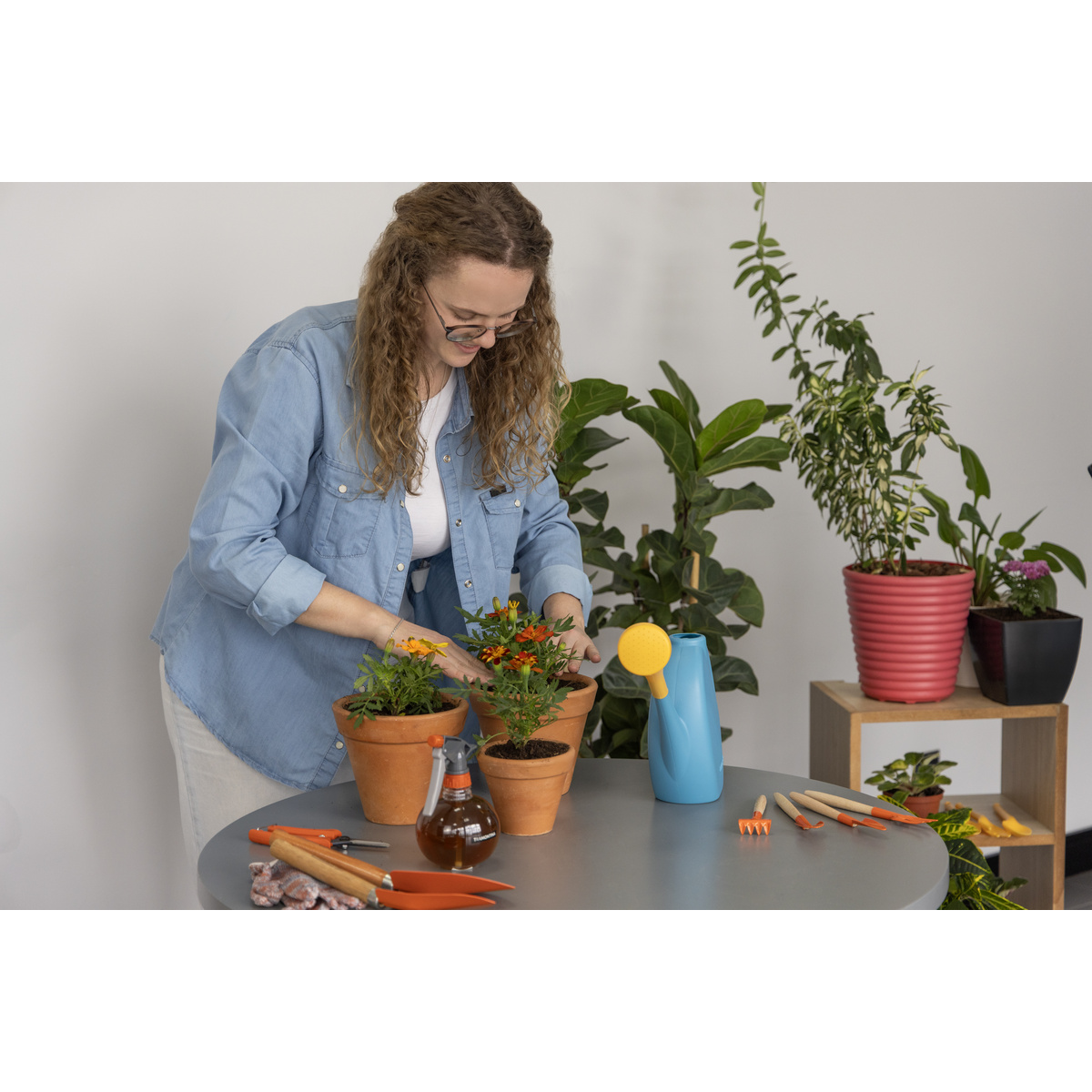 Regador para Jardim Tramontina em Pl&aacute;stico Azul 2 L - SKU 78600022 - 5 image number 4