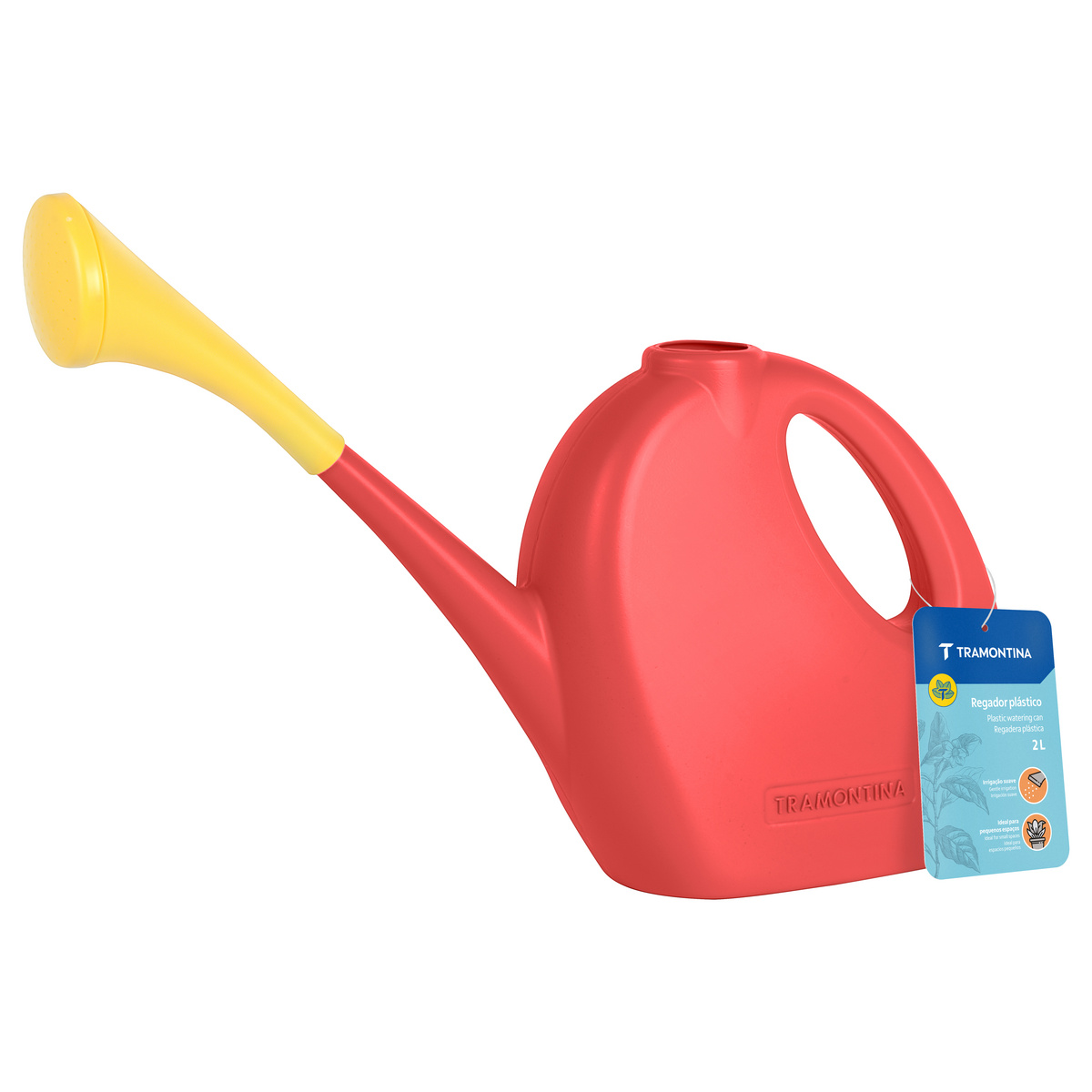 Regador para Jardim Tramontina em Pl&aacute;stico Rosa 2 L - SKU 78600023 - 5 image number 4