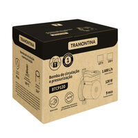 Bomba D''&aacute;gua El&eacute;trica de Circula&ccedil;&atilde;o e Pressuriza&ccedil;&atilde;o Tramontina BTCP120 - SKU 79580013 - 3 image number 2