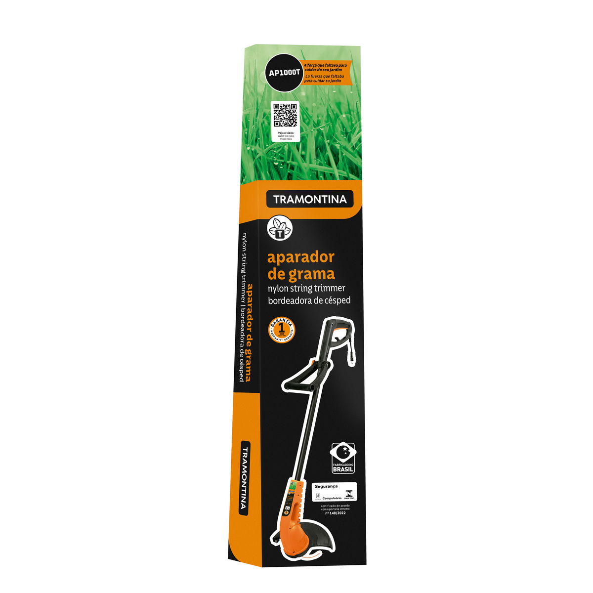 Aparador de Grama El&eacute;trico Tramontina AP1000T com Di&acirc;metro de Corte de 280 mm 1000 W 220 V - SKU 79634103 - 18 image number 17