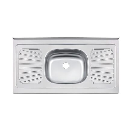 Pia de apoio Tramontina New Raggi 40 em a&ccedil;o inox 105x52 cm - SKU 93040526