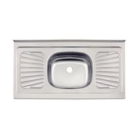 Pia de apoio Tramontina New Raggi 40 em a&ccedil;o inox 105x52 cm - SKU 93040526 - 1 image number 0