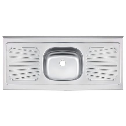 Pia de apoio Tramontina New Raggi 40 em a&ccedil;o inox 120x52 cm - SKU 93041526