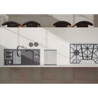 Cuba Tramontina Workstation Quadrum 90 com Acess&oacute;rios em A&ccedil;o Inox com Acabamento Acetinado Cor Inox - SKU 94001903 - 3 image number 2