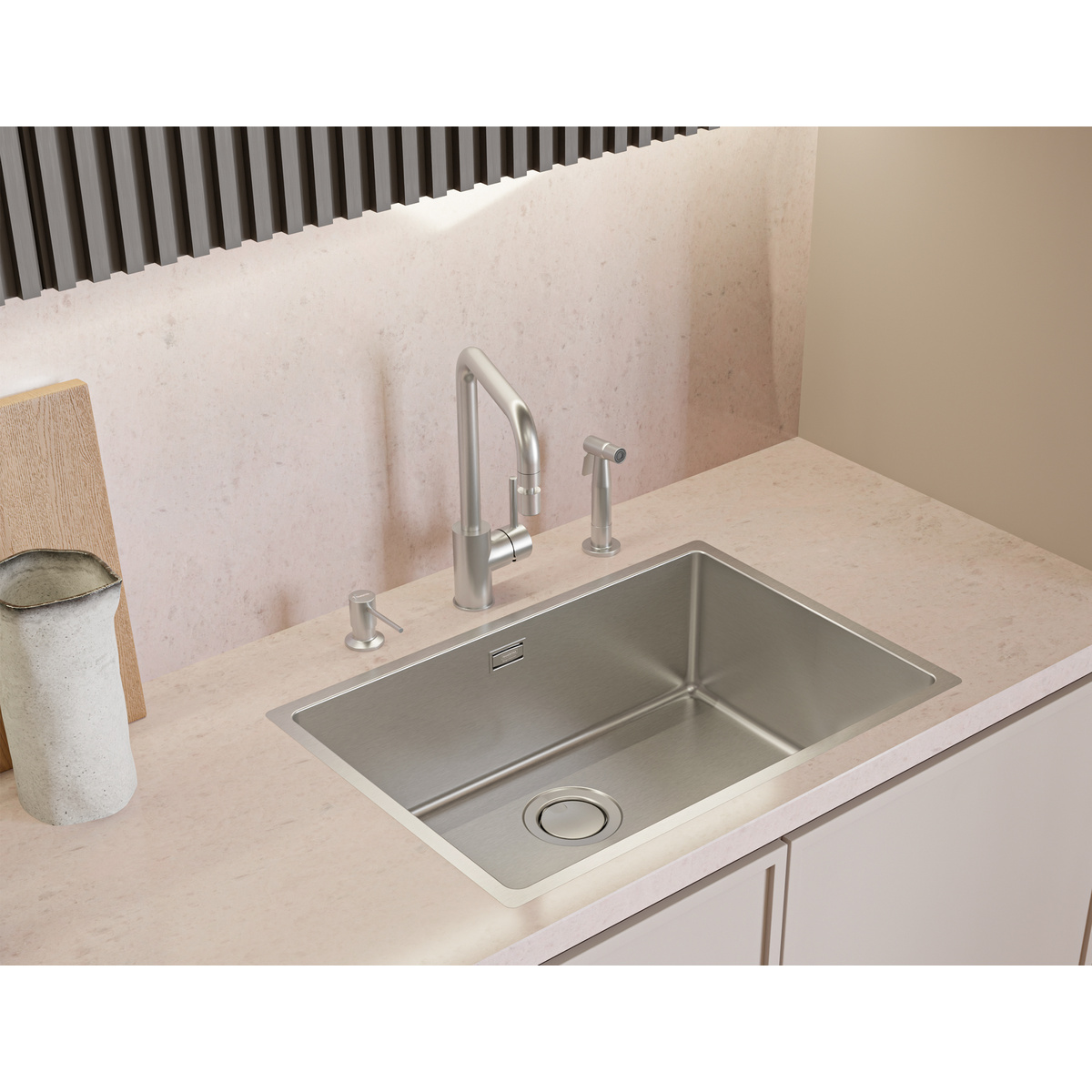 Cuba Tramontina Design Collection Quadrum 60 em A&ccedil;o Inox com Acabamento Acetinado - SKU 94006903 - 2 image number 1