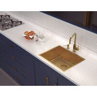 Cuba Tramontina Quadrum 50 Light Gold em A&ccedil;o Inox com PVD - SKU 94007313 - 2 image number 1