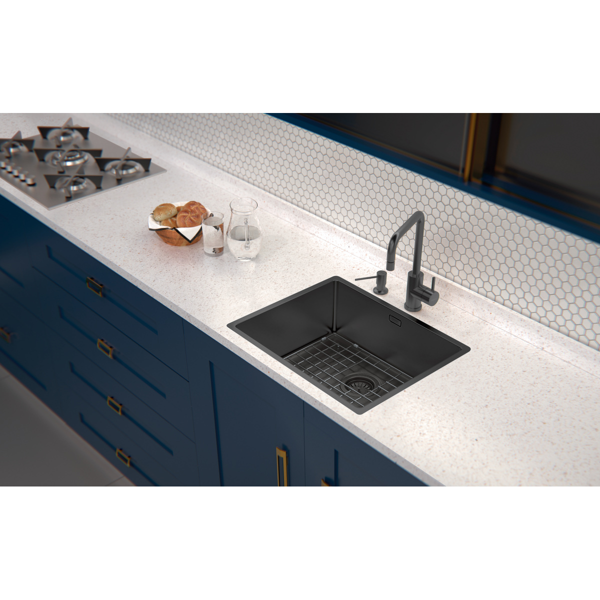 Cuba Tramontina Quadrum 50 Intense Black em A&ccedil;o Inox com PVD - SKU 94007513 - 2 image number 1