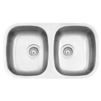 Tramontina Isis 2C 34 BL Stainless Steel Bowl with Satin Finish for Undermount 72x40 cm