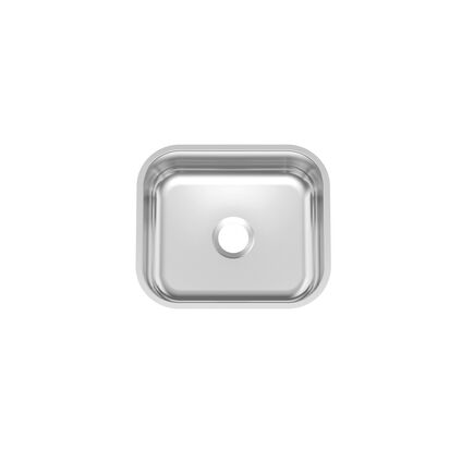 Cuba de embutir Tramontina Lav&iacute;nia 40 BL em a&ccedil;o inox natural 40x34 cm - SKU 94081506
