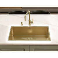 Dosador de Sab&atilde;o Tramontina Light Gold em A&ccedil;o Inox com Recipiente Pl&aacute;stico 500 ml - SKU 94517314 - 2 image number 1