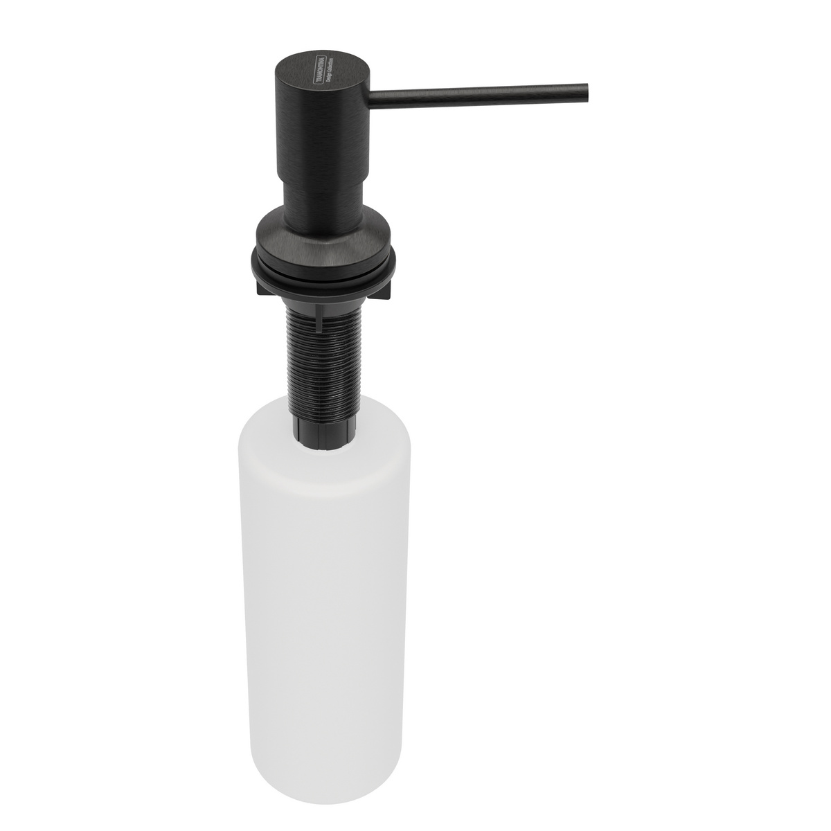 Dosador de Sab&atilde;o Tramontina Intense Black em A&ccedil;o Inox com Recipiente Pl&aacute;stico 500 ml - SKU 94517514 - 1 image number 0